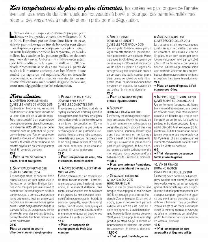 ELLE A TABLE 05.2017