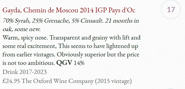 Jancis Robinson 12.2018
