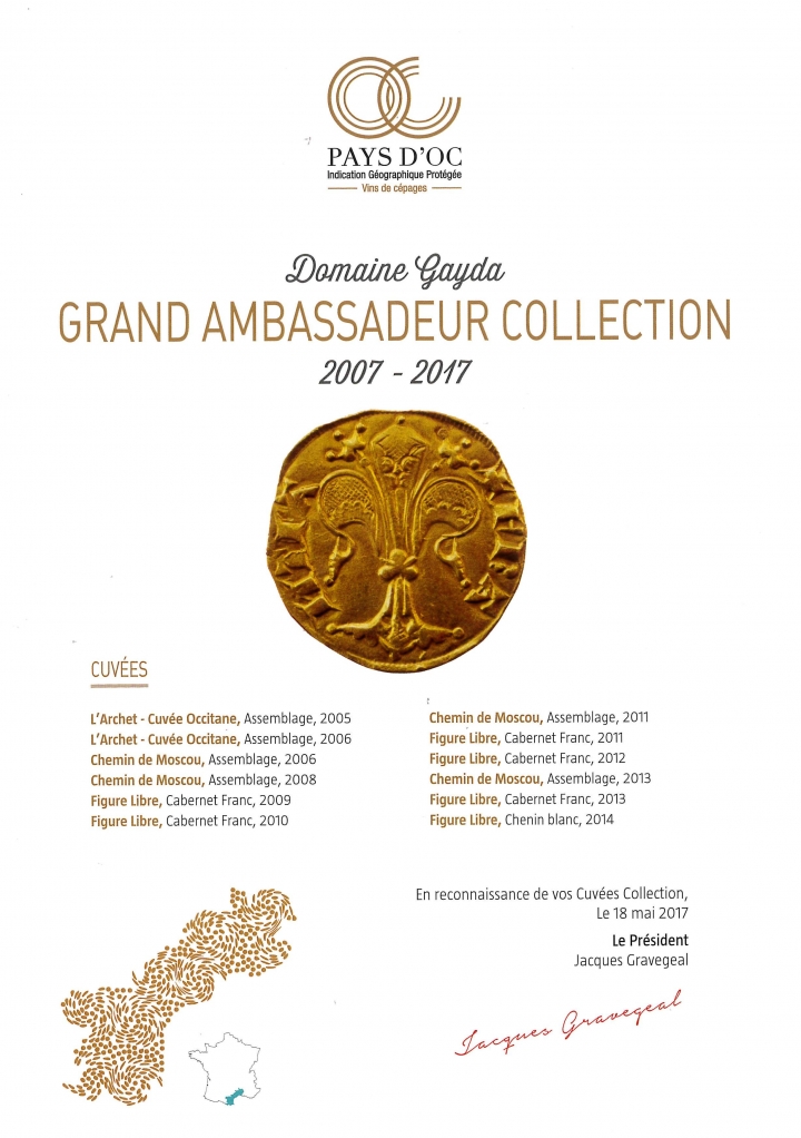 Pays d'Oc IGP 10-year collection
