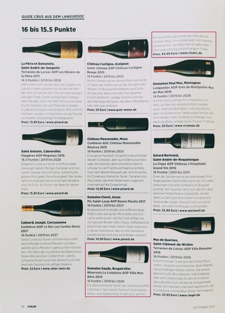 Vinum September 2019