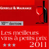 Les Meilleurs Vins à Petits Prix 2011, La Revue du Vin de France