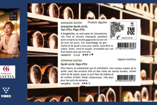 Domaine Gayda Collection Syrah et T&#8217;Air d&#8217;Oc Rouge &#8211; Le Guide Phaneuf du vin 2021