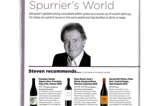 Domaine Gayda Figure Libre Freestyle Rouge Sélectionné par Decanter &#8211; September 2012