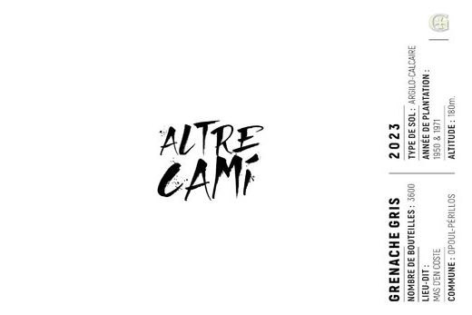 Altre Cami Grenache Gris